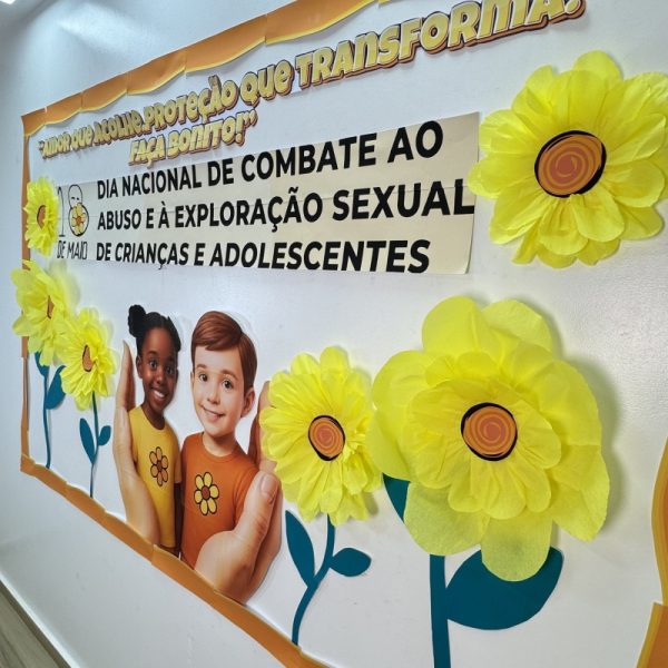 Painel Faça Bonito – 18 de Maio flores - Image 2