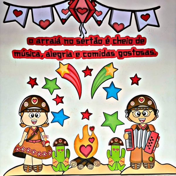 Painel Sertão – Arraiá cheio de amor e tradição!