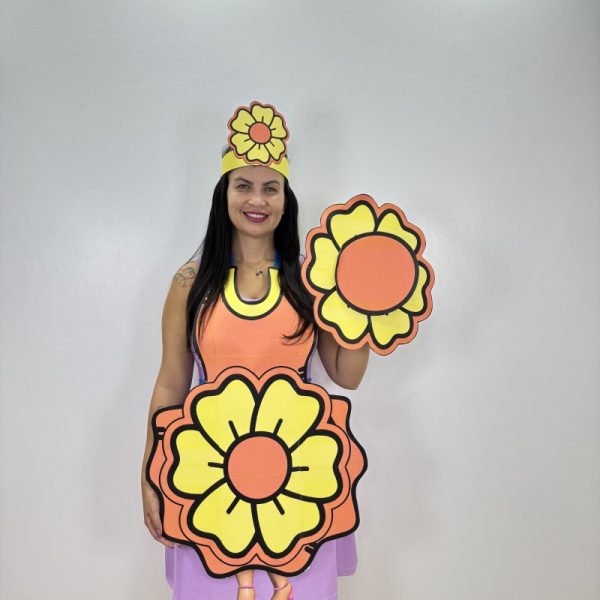 Avental “A Flor do Cuidado” – Tema 18 de Maio | Faça Bonito - Image 2