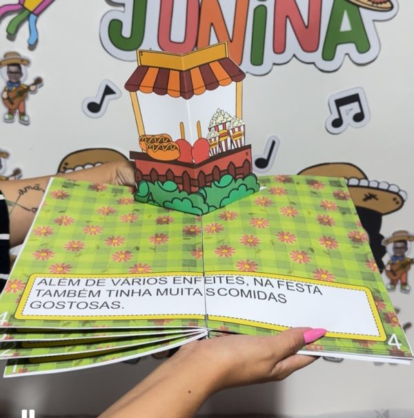Livro Pop-up “Um Conto Junino” - Image 5