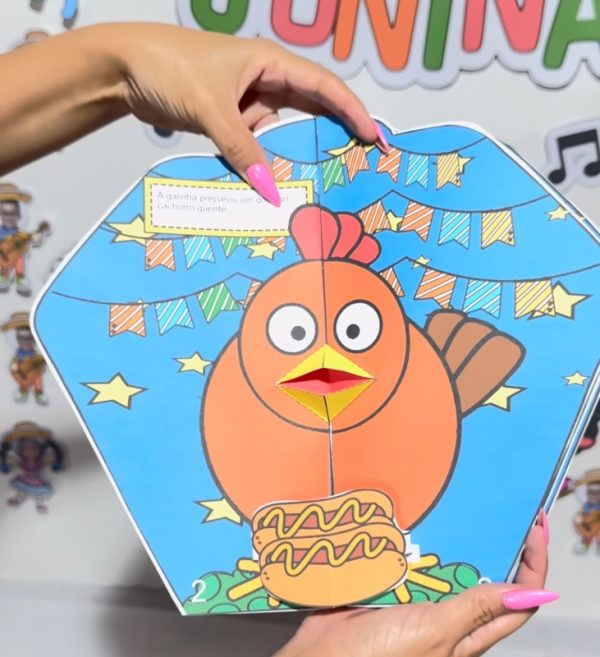 Livro 3D – “Arraiá na Floresta, Vem Cá!” - Image 3