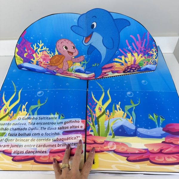 LIVRO UMA AVENTURA NO MAR (MEIO AMBIENTE) - Imagem 4