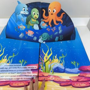 LIVRO UMA AVENTURA NO MAR (MEIO AMBIENTE)