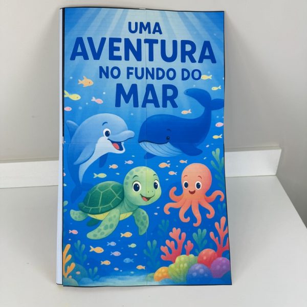 LIVRO UMA AVENTURA NO MAR (MEIO AMBIENTE) - Imagem 9