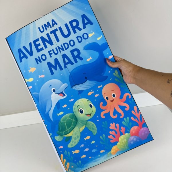 LIVRO UMA AVENTURA NO MAR (MEIO AMBIENTE) - Imagem 10