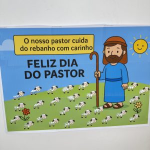 📌 Cartaz Interativo – Dia do Pastor