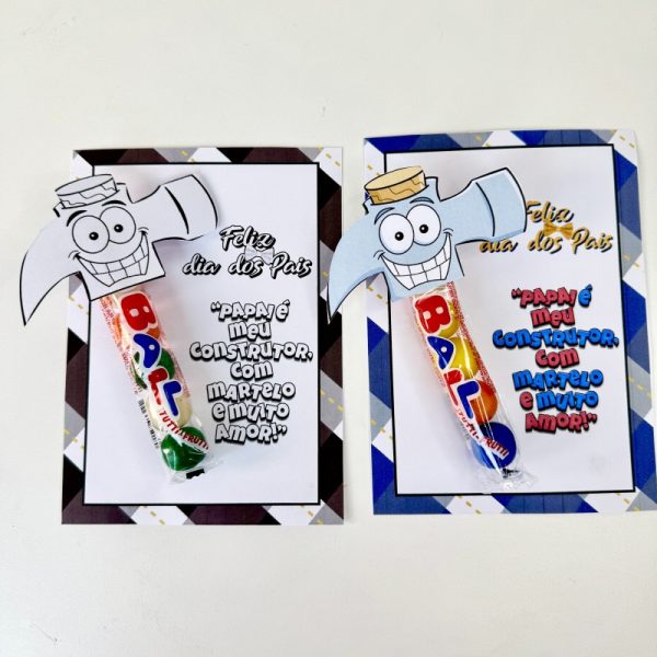 🔨💙 Cartão Martelo – Especial Dia dos Pais! - Imagem 2
