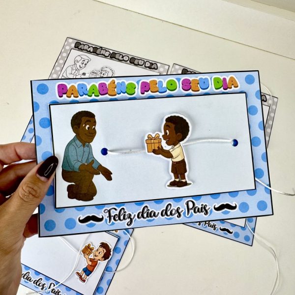 🎁✨ Cartão Interativo para o Dia dos Pais ✨🎁 - Imagem 2