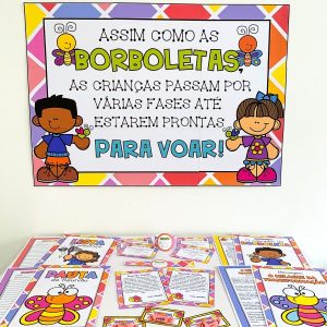 Kit de Reunião de Pais  borboletas