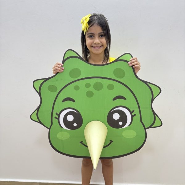 🦖 Atividade divertida com dinossauro!