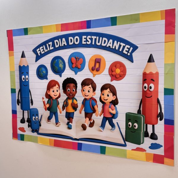PAINEL📚✨ Feliz Dia do Estudante! ✨📚 - Imagem 5
