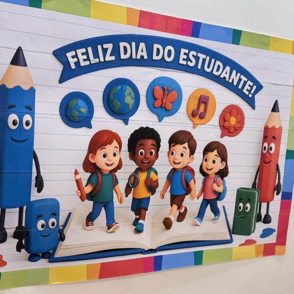 PAINEL📚✨ Feliz Dia do Estudante! ✨📚 - Imagem 4