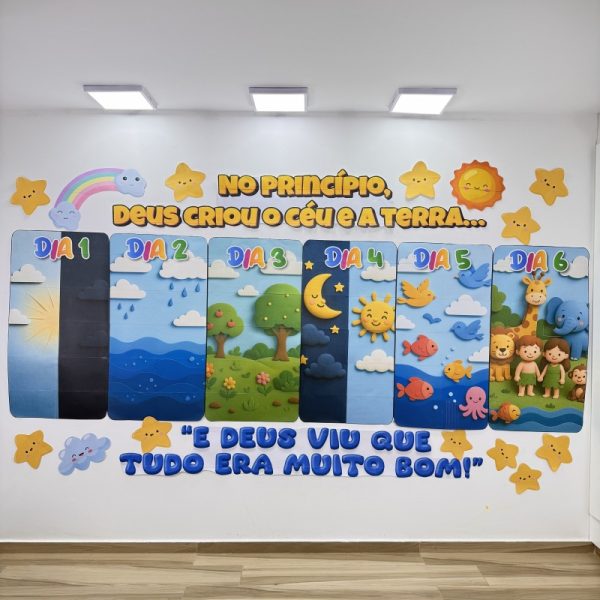 No princípio, Deus criou o céu e a terra… 🌍 A CRIAÇÃO - Imagem 2