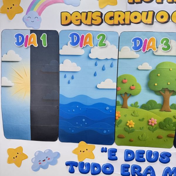 No princípio, Deus criou o céu e a terra… 🌍 A CRIAÇÃO - Imagem 3