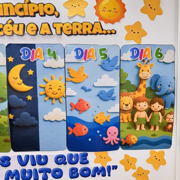 No princípio, Deus criou o céu e a terra… 🌍 A CRIAÇÃO - Imagem 4