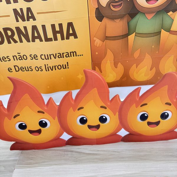 🔥 PAINEL: Os Três Amigos na Fornalha 🔥 - Imagem 3
