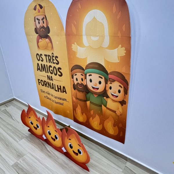 🔥 PAINEL: Os Três Amigos na Fornalha 🔥 - Imagem 6