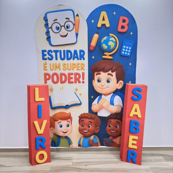 PAINEL🎒✨ ESTUDAR É UM SUPER PODER! ✨📚