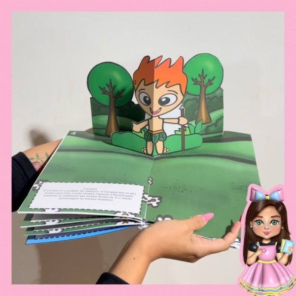LIVRO FOLCLORE EM POP UP . - Imagem 5