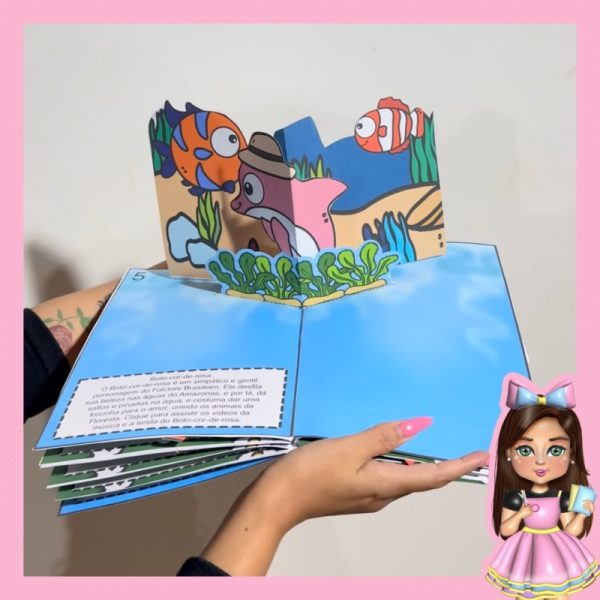 LIVRO FOLCLORE EM POP UP . - Imagem 6