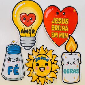 ✨ Kit Pregação e música “A Luz do Mundo e o Sal da Terra” ✨