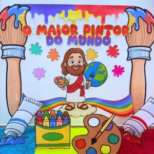 Painel “O Maior Pintor do Mundo” ✨