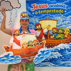 🌊 JESUS ACALMA A TEMPESTADE 🌊