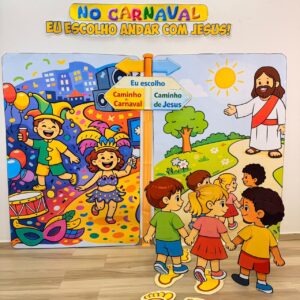 ✨ No Carnaval, eu escolho andar com Jesus! ✨