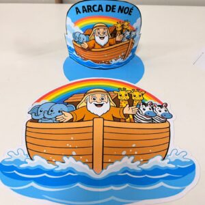 Kit Apresentação “A Arca de Noé” 🌈🛶