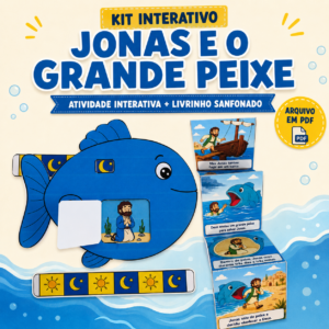 🐳 KIT INTERATIVO — JONAS E O GRANDE PEIXE