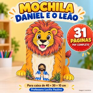 🦁 MOCHILA DANIEL NA COVA DOS LEÕES — PDF COM 31 PÁGINAS!
