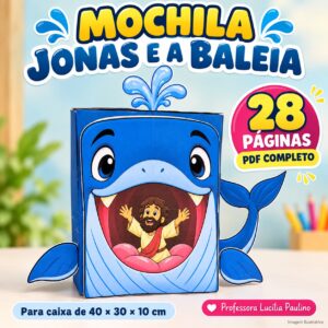 🐋 MOCHILA JONAS — PDF COM 28 PÁGINAS!